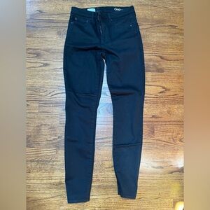 Gap Black True Skinny Jeans, size 28